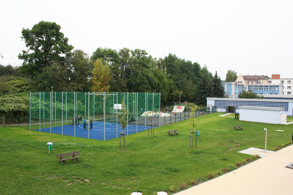 Eröffnung der Basketball- und Skateranlage