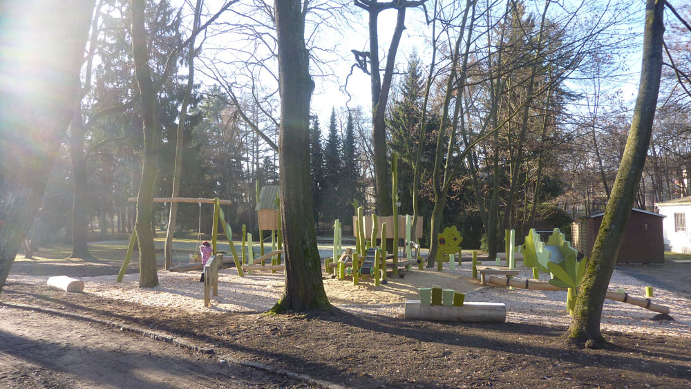 Fertigstellung Kinderspielplatz