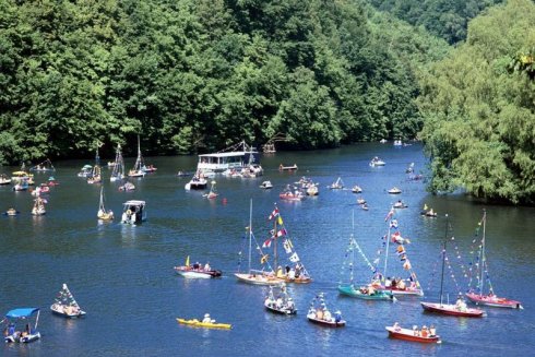 Talsperre Kriebstein zum Talsperrenfest