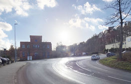 Blick von der Hainichener Straße